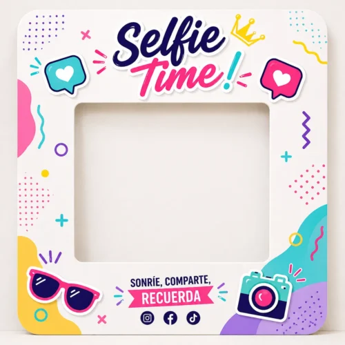 Marco selfie personalizado