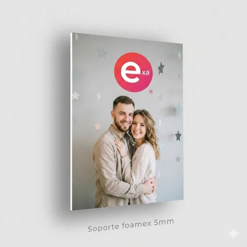 Fotos con soporte Materiales Rígidos