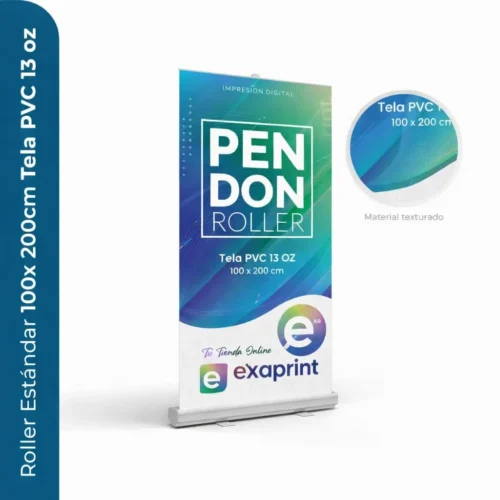 Impresión Pendones con Estructura--Pendón Roller 100x200cms