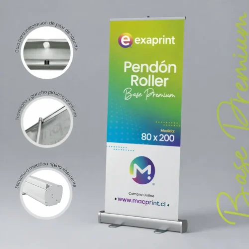 Pendón Roller Base Premium