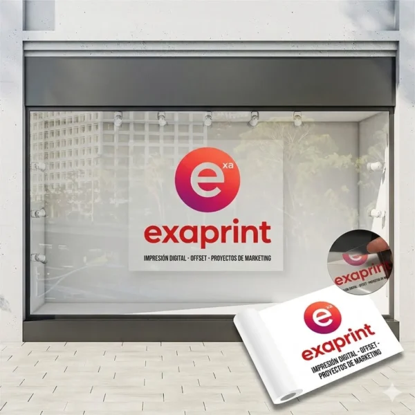 Letreros Publicitarios-Adhesivos Pvc Transparente Espejo