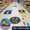 Letreros Publicitarios-Adhesivos Pvc floor graphic