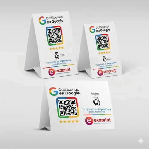 Parante de mesa Table Tent