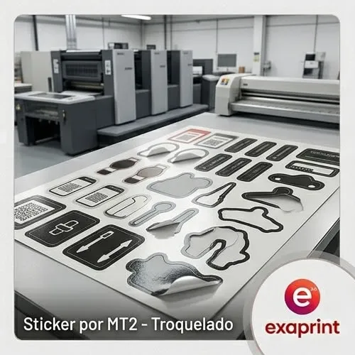 Sticker por MT2 – Troquelado