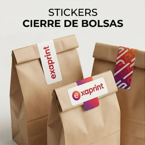 Stickers-Etiquetas Estándar Stickers Cierre de bolsas
