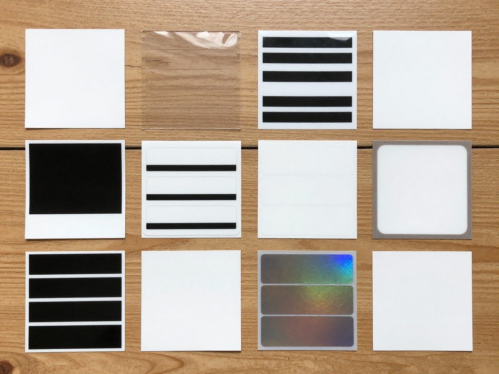 Diferentes tipos de stickers vinilo y etiquetas adhesivas para empresas