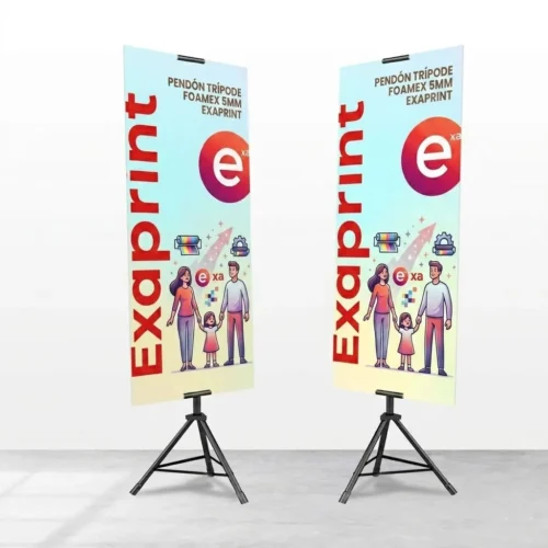 Impresión Pendones con Estructura--foamex