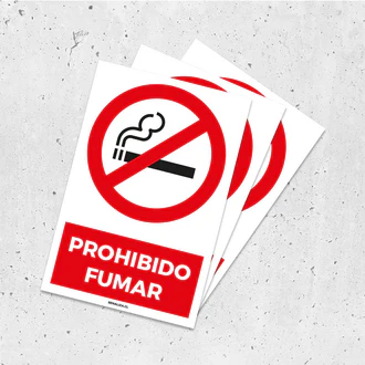 No-Fumar Letreros Señaletica