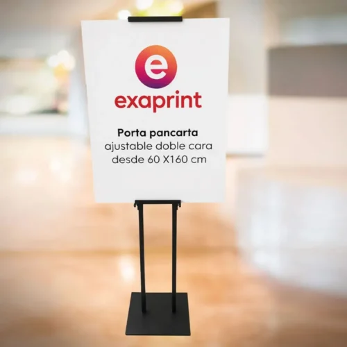Porta-pancarta-ajustable-doble-cara-publicitario-exaprint-cl Porta-pancarta-ajustable-doble-cara-publicitario-exaprint