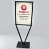 Porta pancarta metálico black 45 x 60 cm-publicitario-exaprint-cl Porta pancarta metálico black 45 x 60 cm-publicitario-exaprint